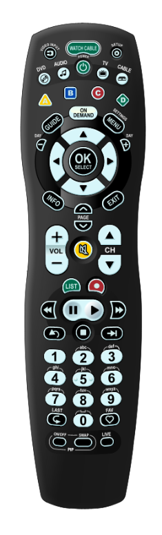 How to program rogers remote control